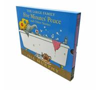 BOOKS4PEOPLE The Large Family Five Minutes Peace 5 Books Collection Set By Jill Murphy A Quiet Night In, A Piece Of Cake, Mr Large In Charge,