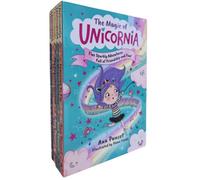 BOOKS4PEOPLE The Magic Of Unicornia Series 5 Books Collection Set By Ana Punset (Learning To Fly, A Magical Birthday, The Cupcake Contest, The