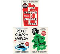 BOOKS4PEOPLE The Marlow Club Mysteries Collection 3 Books Set By Robert Thorogood (The Marlow Club, Death Comes To Marlow & The Queen Of