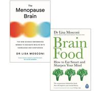 BOOKS4PEOPLE The Menopause Brain & Brain Food 2 Books Set By Dr Lisa Mosconi