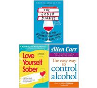 BOOKS4PEOPLE The Sober Diaries, Love Yourself Sober, Easy Way To Control 3 Books Collection Set