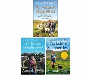 BOOKS4PEOPLE The Yorkshire Shepherdess 3 Books Collection Set By Amanda Owen