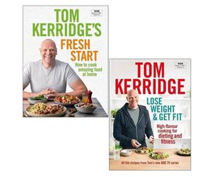 BOOKS4PEOPLE Tom Kerridge Collection 2 Books Set Lose Weight And Get Fit, Fresh Start (Bbc Cookery Series)