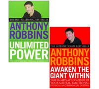 BOOKS4PEOPLE Tony Robbins 2 Books Collection Set (Awaken The Giant Within, Unlimited Power)