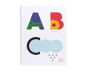 BOOKS4PEOPLE Touchthinklearn: Abc: (Baby Board Books, Baby Touch And Feel Books, Sensory Books For Toddlers)