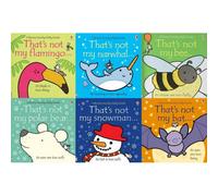 BOOKS4PEOPLE Touchy-Feely That's Not My Series 6 Books Collection Set( That's Not My Flamingo, That's Not My Narwhal, That's Not My Bee, That's