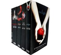 BOOKS4PEOPLE Twilight Saga Black Cover Stephenie Meyer 5 Books Collection Set (Breaking Dawn, Short Second Life Of Bree Tanner, Eclipse, New Mo