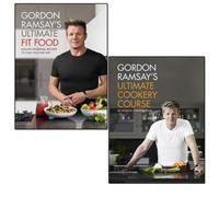 BOOKS4PEOPLE Ultimate Cookery Course And Ultimate Fit Food 2 Books Collection Set By Gordon Ramsay