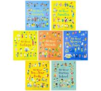 BOOKS4PEOPLE Usborne All About Feelings 7 Book Set By Felicity Brooks (Feelings, Families, Diversity, Friends, Worries And Fears, You And Your