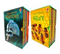 BOOKS4PEOPLE Usborne Beginners History & Usborne Beginners Nature 20 Books Collection Box Set