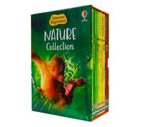 BOOKS4PEOPLE Usborne Beginners Nature 10 Books Box Set Collection (Reptiles, Rainforests, Trees, How Flowers Grow, Spiders, Bugs, Ants & More)