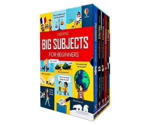 BOOKS4PEOPLE Usborne Big Subjects For Beginners 5 Books Collection Box Set (Money, Economics, Business, Politics, Philosophy)