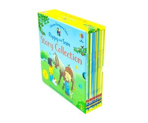BOOKS4PEOPLE Usborne Farmyard Tales Poppy And Sam Series 20 Books Collection Box Set By Heather Amery (The Hungry Donkey, Camping Out, Tractor