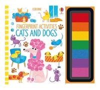 BOOKS4PEOPLE Usborne Fingerprint Activities: Cats And Dogs