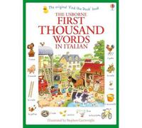 BOOKS4PEOPLE Usborne My First Thousand Words In Italian