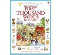 BOOKS4PEOPLE Usborne My First Thousand Words In Polish Book New Paperback
