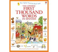 BOOKS4PEOPLE Usborne My First Thousand Words In Spanish Book