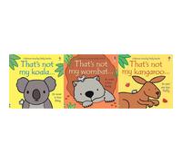 Touchy-Feely Australian Animals 3 Book Set: That's Not My Koala, Wombat, Kangaroo