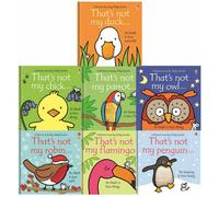 BOOKS4PEOPLE Usborne Thats Not My Birds Collection 7 Books Set (Touchy-Feely Board Books) By Fiona Watt