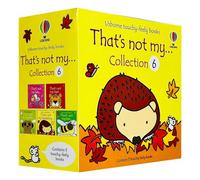 BOOKS4PEOPLE Usborne Touchy-Feely Books That's Not My... Collection 6: 5 Books Set (Bee, Fairy, Hedgehog, Meerkat, Tiger)