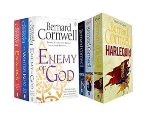 BOOKS4PEOPLE Warlord Chronicles Series & The Grail Quest Series 6 Books Collection Set By Bernard Cornwell