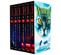 BOOKS4PEOPLE Warrior Cats The Broken Code Series 7 Collection 6 Books Set By Erin Hunter (Lost Stars, Silent Thaw, Veil Of Shadows, Darkness Wi