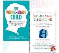 BOOKS4PEOPLE Whole-Brain Child, No-Drama Discipline 2 Books Collection Set Mindful Parenting