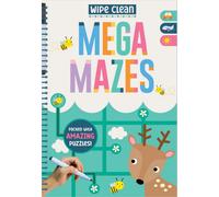 BOOKS4PEOPLE Wipe Clean: Mega Mazes - Screen-Free Travel Activities For Children