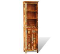 Bookshelf 3 Shelves Bookcase Unit Storage Display Rack Solid Mango Wood vidaXL