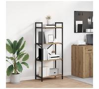 vidaXL Bookshelf Artisan Oak 56 x 34 x 133.5 cm Engineered Wood