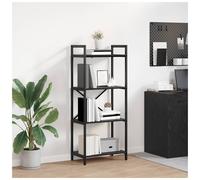 vidaXL Bookshelf Black Oak 56 x 34 x 133.5 cm Engineered Wood
