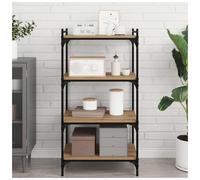 vidaXL Bookshelf Board 4 pcs Brown 60 x 40 x 1.5 cm Engineered Wood