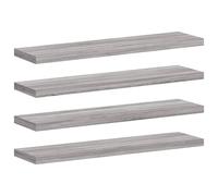 Vidaxl Wall Shelves 4 Pcs Artisan Oak 40X10X1.5 Cm Engineered Wood
