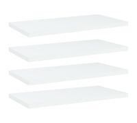 vidaXL 4x Bookshelf Boards Sonoma Oak Engineered Wood Extra Shelf Shelf Panels