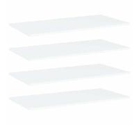 vidaXL Wall Shelves 4 pcs Grey Sonoma 80x40x1.5 cm Engineered Wood