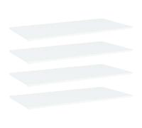 vidaXL 4x Bookshelf Boards Concrete Grey Engineered Wood Replacement Panel