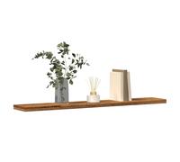 Bookshelf Board Old Wood 60x10x1.5 cm Engineered Wood 4 pcs Rustic Panels forDIY