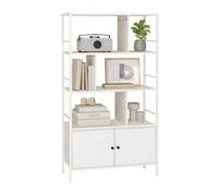 Bookshelf Bookcase Book Tower Freestanding Shelf Storage Shelf with Cabinet