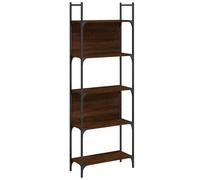 (grey sonoma, 60.5 x 24 x 166.5 cm) vidaXL Bookshelf Bookcase Storage Cabinet Shelving Unit Rack Engineered Wood