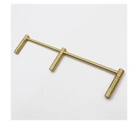 Bookshelf/Cabinet Brass Guardrail Bar, 16 20 24 28 30 32 36 40 Inch Shelf Rail Fence Set Guard Rod Decorative Trim, Tipping Gallery Rails Set(Style B,28in/71cm)