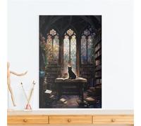 Bookshelf Cat Jigsaw Puzzles for Adults 1200 Pieces Educational Toys Challenging Game 1200 Piece Puzzles for Adults for The Whole for Women Gifts for Men