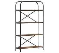 Bookshelf Engineered wood Modern Freestanding Bookshelves Organizer vidaXL