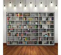 Bookshelf High-Definition Photography Backdrops for Festivals Background Party Custom Birthday Backdrop Personalized Photo Minimalist
