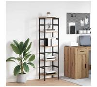 vidaXL Bookshelf Artisan Oak 40 x 29.5 x 149 cm Engineered Wood