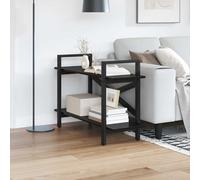 Bookshelf Industrial Black Oak Engineered Wood 100x33.5x178cm 5-Shelf Sturdy Pro
