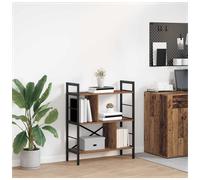 vidaXL Bookshelf Old Wood 75 x 30 x 91 cm Engineered Wood