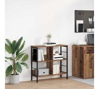vidaXL Bookshelf Old Wood 82 x 32 x 79 cm Engineered Wood
