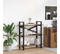 vidaXL Bookshelf Old Wood 100 x 33.5 x 102 cm Engineered Wood