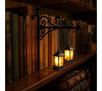 Bookshelf Lantern Light Mini LED Book Shelf Lamp Between Books