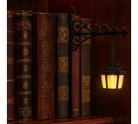 Bookshelf Lantern Light Mini LED Book Shelf Lamp Between Books